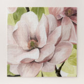 Blush Magnolia Blume Puzzle (Horizontal)