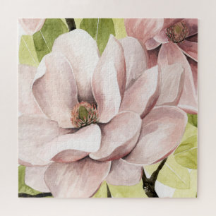 Blush Magnolia Blume Puzzle