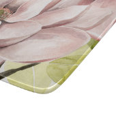 Blush Magnolia Blume Schneidebrett (Ecke)