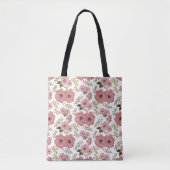 Blush Meadow Blooms AOP Floral Weekender Tasche (Vorderseite)