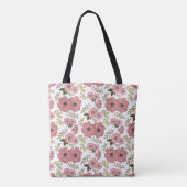 Blush Meadow Blooms AOP Floral Weekender Tasche (Rückseite)