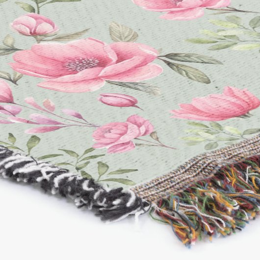 Blush Meadow-Blüten in Blüte Decke (Ecke)