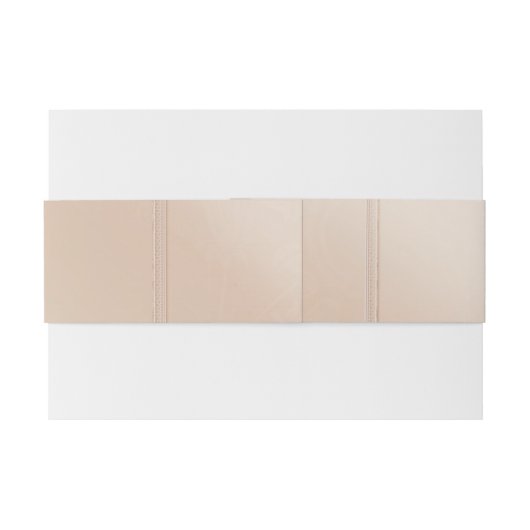 Blush mit Herzeinladung Bauchband Einladungsbanderole (Rückseitenbeispiel)