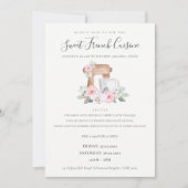 Blush Mixex Bäckerei Küche Einladung (Vorderseite)