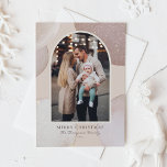 Blush Modern schimmernde Formen Foto Weihnachten<br><div class="desc">Mit dieser modernen und eleganten,  fröhlichen Weihnachts-Foto-Flachkarte können Sie Ihren Freunden und Familie Weihnachtsjubeln schenken. Die abstrakten Formen sind in Aquarelltönen,  Beige und Blau gehalten,  mit Akzenten aus Glitzer. Personalisieren Sie diese schillernde Weihnachtskarte,  indem Sie Ihren Urlaub Gruß,  Namen und Jahr hinzufügen.</div>