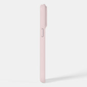 Blush Monogram Elegant iPhone Hülle (Rechte Seite)