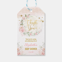 Blush Moon Twinkle Little Star Baby Duschfavoriten Geschenkanhänger