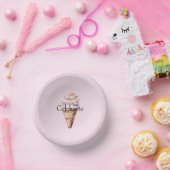 Blush Movie Time Ice Cream Pappteller (Party)