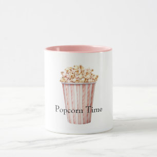 Blush Movie Time Popcorn Tasse