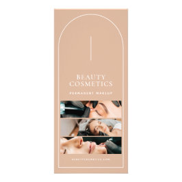 Blush Multi Foto Arch Beauty Business Price List Werbekarte