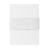 Blush Navy Blue Soft Pastel Pink Blues Hochzeit Einladungsbanderole (Rückseitenbeispiel)