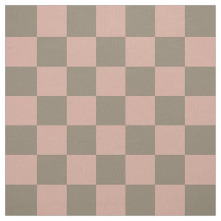 Blush Neutral Checkerboard - Premium Pima Cotton Stoff