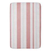 Blush Nordic Streifen Badematte (Vorderseite Vertikal)