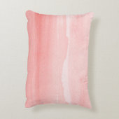 Blush Ombre für Mädchen mit Namen Dekokissen (Rückseite(Vertikal))