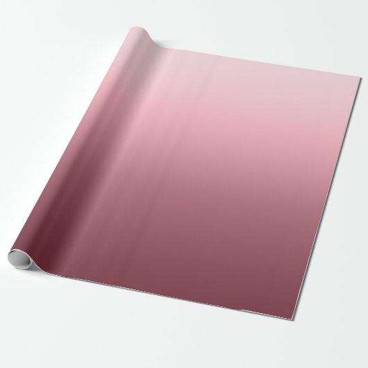 Blush Ombre Geschenkpapier (Ungerollt)