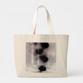 Blush Orbit Abstract Jumbo Stoffbeutel (Rückseite)