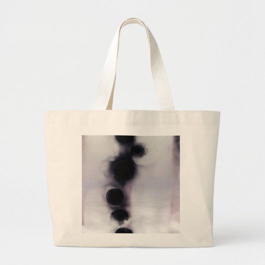 Blush Orbit Abstract Jumbo Stoffbeutel (Vorne)