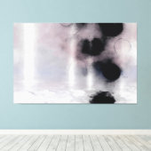 Blush Orbit Abstract Leinwanddruck (Insitu (Holzboden))