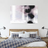 Blush Orbit Abstract Leinwanddruck (Insitu (Schlafzimmer))