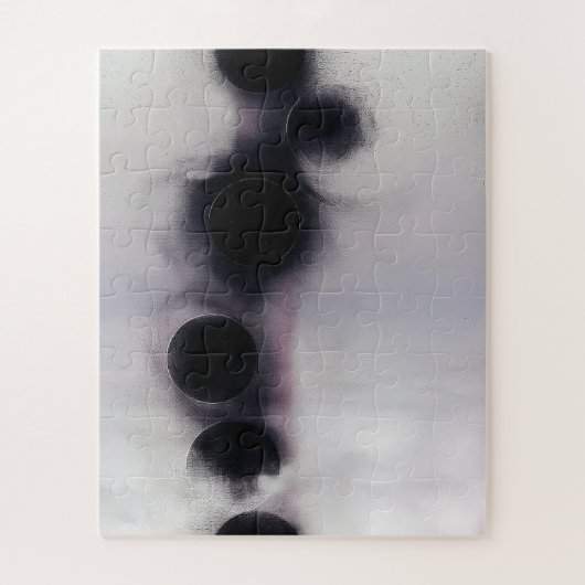 Blush Orbit Abstract Puzzle (Vertikal)