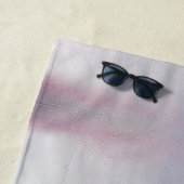 Blush Orbit Abstract Strandtuch (Beispiel)