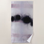 Blush Orbit Abstract Strandtuch (Vorderseite)