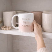 Blush Painted Bloom Classic Mug, 11 oz Kaffeetasse