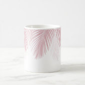 Blush Palm Blätter Finesse 2 #tropical #art Kaffeetasse (Mittel)