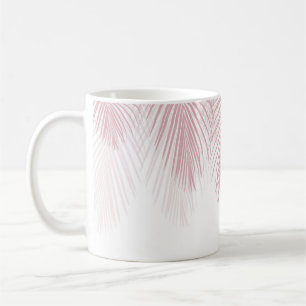 Blush Palm Blätter Finesse 2 #tropical #art Kaffeetasse