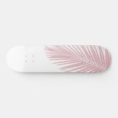 Blush Palm Blätter Finesse 2 #tropical #art Skateboard (Horizontal)