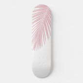 Blush Palm Blätter Finesse 2 #tropical #art Skateboard (Vorderseite)