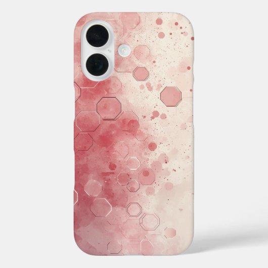 Blush Particle Fade Case-Mate iPhone Hülle (Rückseite)