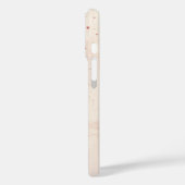 Blush Particle Fade Case-Mate iPhone Hülle (Rückseite / Links)