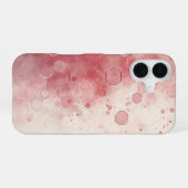 Blush Particle Fade iPhone 16 Hülle (Rückseite (Horizontal))