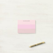 Blush Pastel Pale Pale Dinge zu tun Liste Post-it Klebezettel (Auf Schreibtisch)