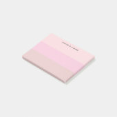 Blush Pastel Pale Pale Dinge zu tun Liste Post-it Klebezettel (angewinkelt)