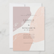 Blush Peach Botanical Simple Weditation