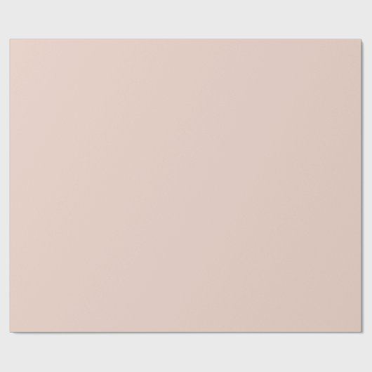 Blush Peach    Geschenkpapier (Flach)