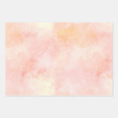 Blush Peach Giraffe Geschenkpapier Set (Vorderseite 3)