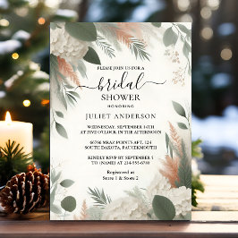 Blush Peach Minze Moss Sage Green Brautparty Einladung