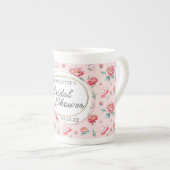 Blush Peony Watercolor Tasse (Vorderseite Rechts)