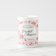 Blush Peony Watercolor Tasse