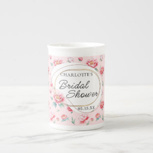 Blush Peony Watercolor Tasse