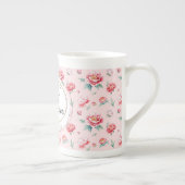 Blush Peony Watercolor Tasse (Rechts)