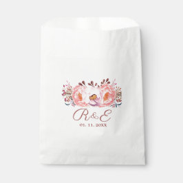Blush Personalisierte Gastgeschenk Hochzeiten Geschenktütchen