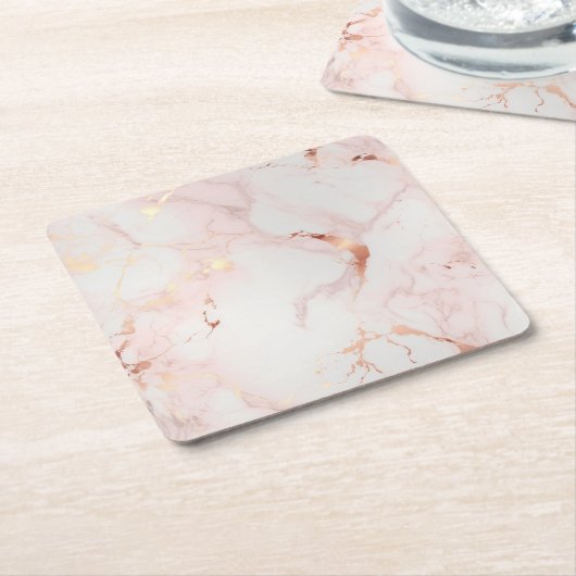 Blush Petal Drink Untersetzer (angewinkelt)