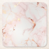 Blush Petal Drink Untersetzer (Vorderseite)