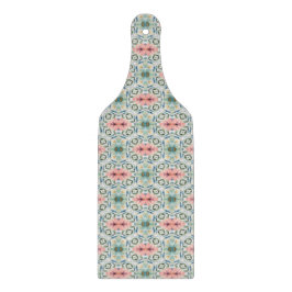 Blush Petal Harmony - Wasserfarbenes Muster Schneidebrett