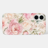 Blush Pfingstrose Blumen iPhone 16 Pro Max Robuste Case-Mate iPhone Hülle (Rückseite (Horizontal))