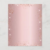 Blush-Pink-Abschlussfeier (Rückseite)